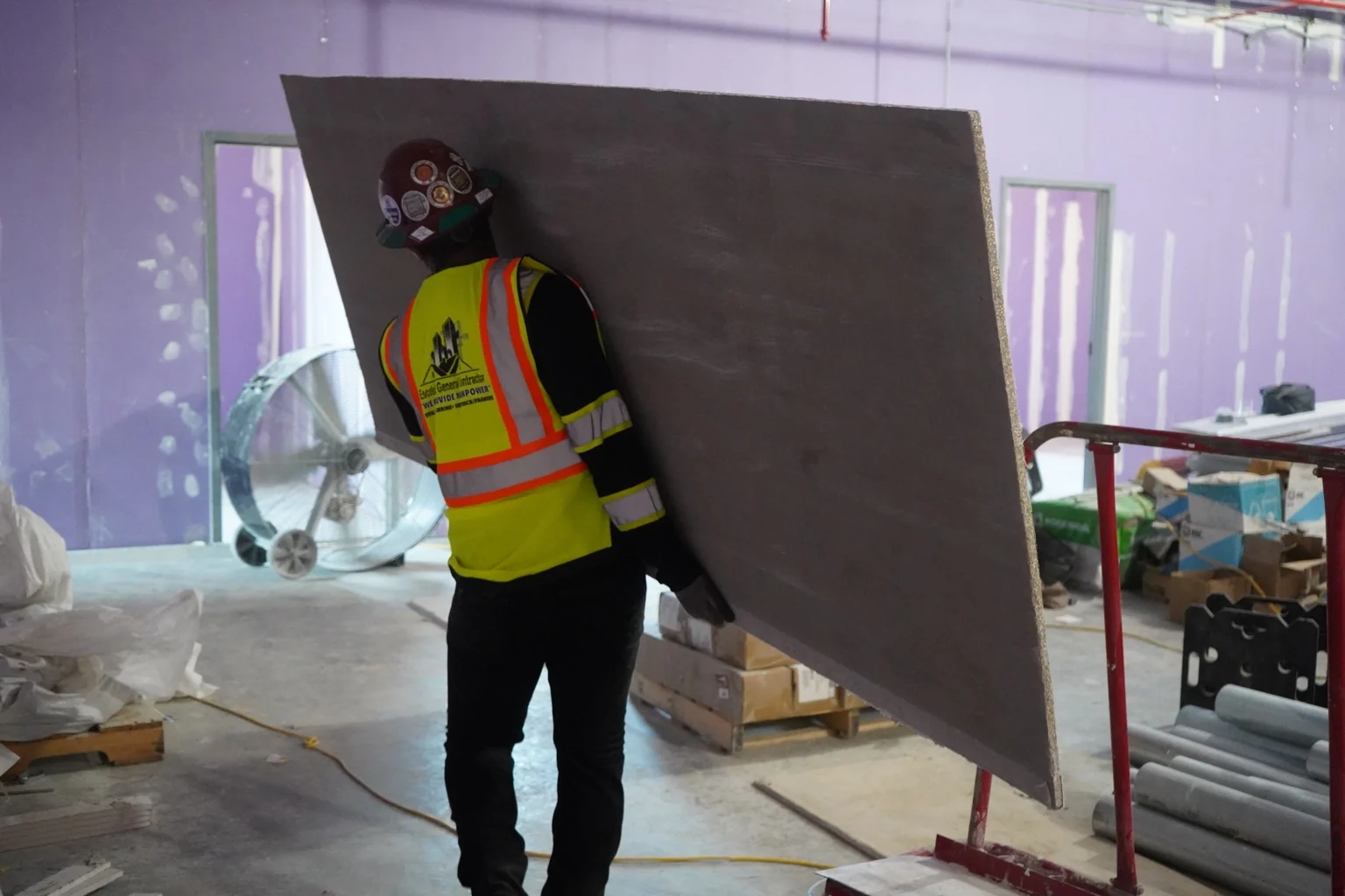 Escoto's drywall and framing workforce support